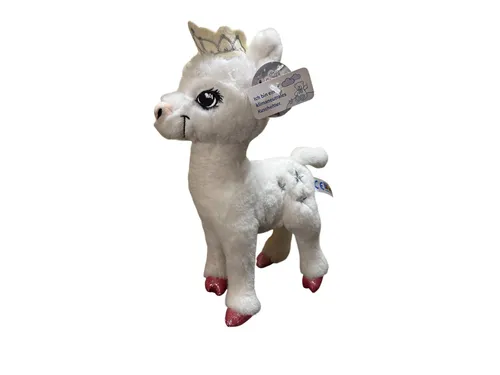 Heunec 340299 - Kuma Lama Kuscheltier, 35cm - Kuscheltiere, handgefertigtes Einzelstück „made in Germany“, flauschiges Lama aus der kleinen Kuschelmanufaktur in Neustadt bei Coburg.