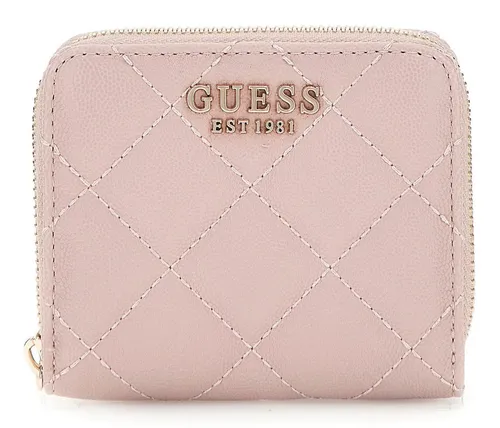 Guess SLG Small Zip Around Wallet in pink von GUESS
