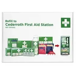 CEDERROTH Nachfüllpackung für Erste-Hilfe-Station 490920
