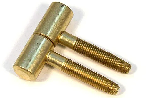 Türband Einbohrbänder Aufschraubband Tür-Scharnier Scharnier Messing Höhe:52mm (2)