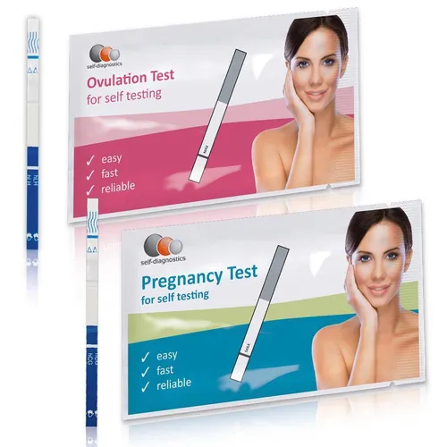 Produktbild self-diagnostics Kombipack 50 Ovulationstest + 15 Schwangerschaftsfrühtest