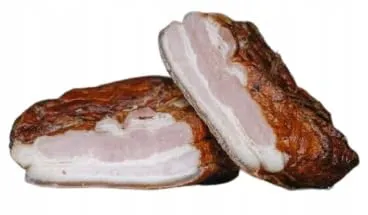 SCHRONISKO BUKOWINA Geräucherter Speck 500 g – traditionell geräuchert | Kräftig und aromatisch – vielseitig zum Braten, Kochen, Verfeinern herzhafter Gerichte oder für die Brotzeit