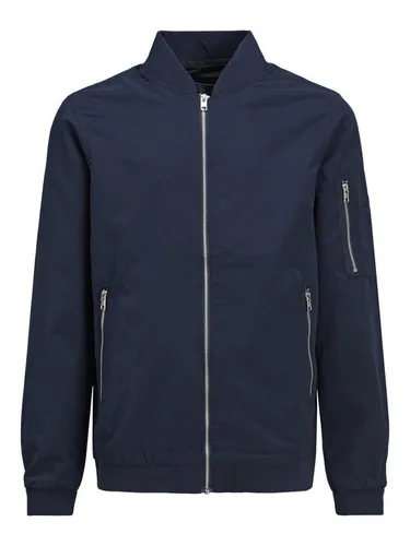 Jack & Jones Junior Bomberjacke JJERUSH blau 104 in blau von Jack & Jones