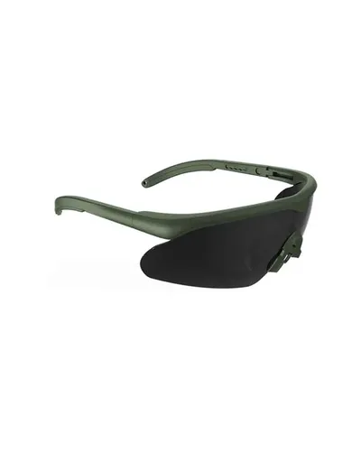 Swiss Eye® Raptor Pro Schutzbrille - Camping, Outdoor, Military - Sportbrille in oliv, ideal für Outdoor-Aktivitäten und militärische Einsätze, bietet optimalen Schutz und Sicht.