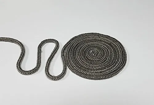 Dichtschnur Dichtband schwarz 5mm Kordel Ofendichtung