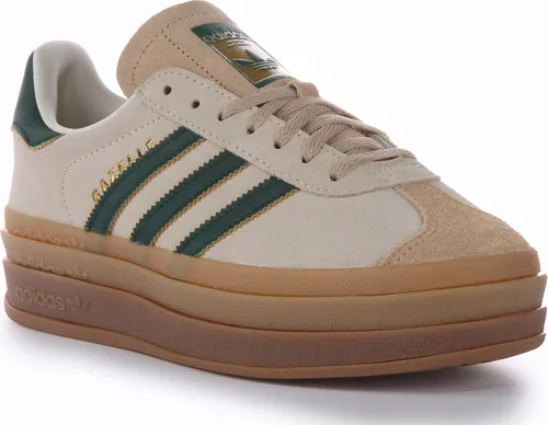 Damen Sneaker aus Leder GAZELLE BOLD 382/3EU - Sneakers mit zeitlosem Retro-Charme und modernem Komfort, hochwertiges Leder-Obermaterial und ikonisches 3-Streifen-Design, ideal für jeden Anlass.