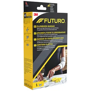 FUTURO Ellenbogenbandage 47863DABI, Gr. L grau 27,9-30,5 cm, 1 St.