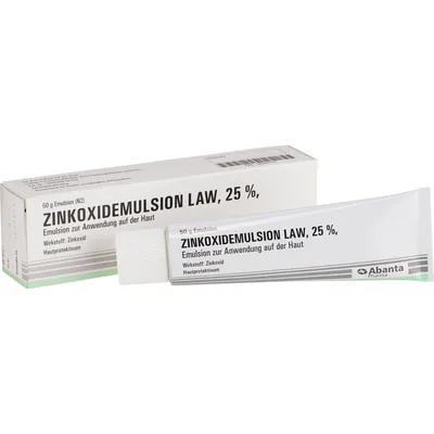 Abanta Pharma GmbH ZINKOXID Emulsion LAW 50 g 04909167