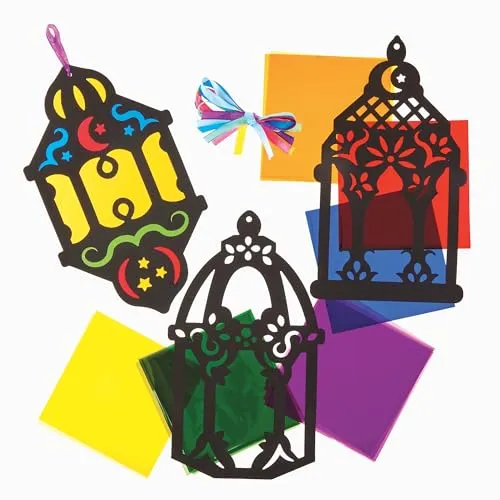 Baker Ross FX932 Ramadan-Buntglas-Dekorations-Sets von Baker Ross
