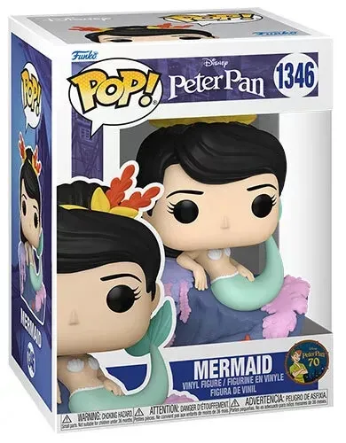 FUNKO POP! - MERMAID 1346 - Disney - NEW - 70 Years Peter Pan