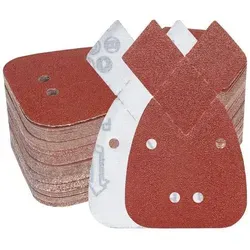 Schleifpapier Maus Klett 93x168mm 40 4 Trous 40 grits 70 Pieces