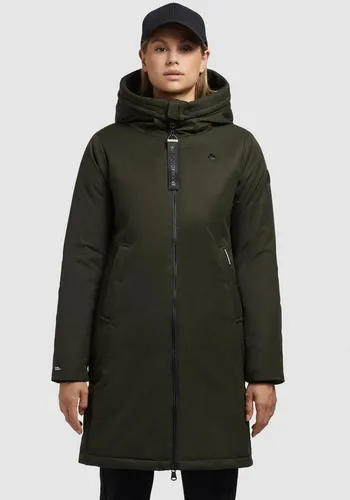 khujo Wintermantel LISAD in grün von khujo
