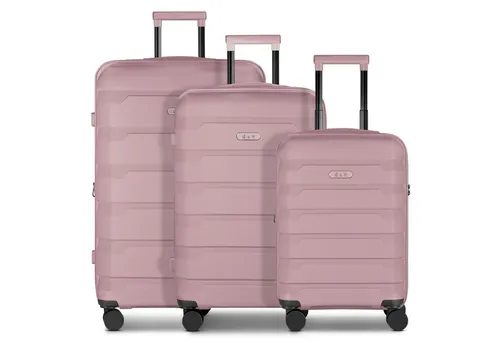 D&N Trolleyset South Dakota, 4 Rollen (3-teilig) in gold von d & n