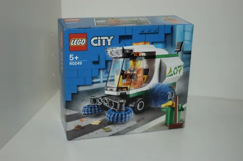 LEGO CITY 60249 Straßenkehrmaschine - LEGO Bausatz für kreative Spielstunden, 89 Teile, ideal für Kinder ab 5 Jahren und perfekt kombinierbar mit anderen CITY Sets.