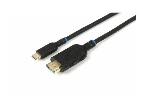 MicroConnect USB-C HDMI-Kabel 3m, MC-USBCHDMI3 - Audiokabel & Adapter, unterstützt hochauflösende Videoübertragung für eine beeindruckende Bildqualität.