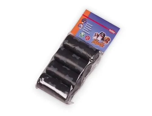 Nobby TidyUp Kotbeutel mit Knochendruck - 4 Rollen, 15 Beutel, robust und hygienisch für eine einfache Entsorgung