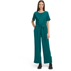 BETTY & CO Damen Jumpsuit mit Bindegürtel, tiefes Teal in grün von Betty & Co