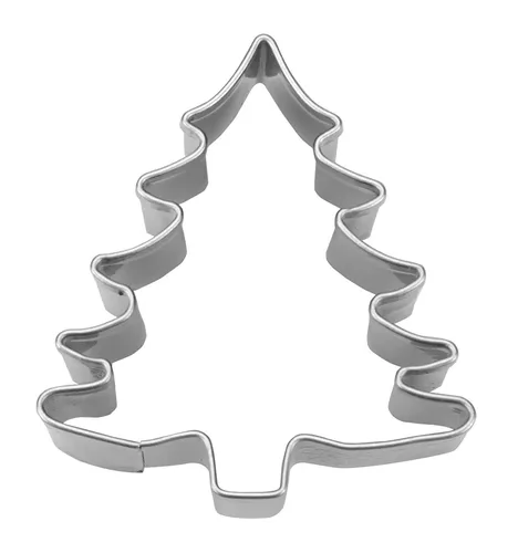 Städter Ausstecher Tannenbaum Tanne Ausstechform Plätzchenform Edelstahl 6.5 cm