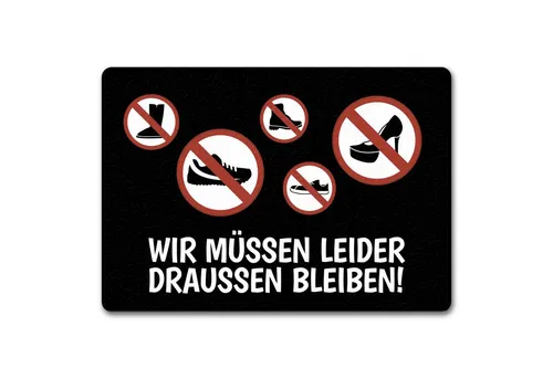 Fußmatten Gelb von speecheese