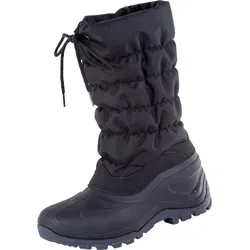 Spirale Stella Damenstiefel gefüttert schwarz Gr. 41 - Stiefel für Damen, gefüttert mit Kunstpelz und rutschhemmender Gummisohle für optimalen Grip und Komfort bei Schnee und Matsch.