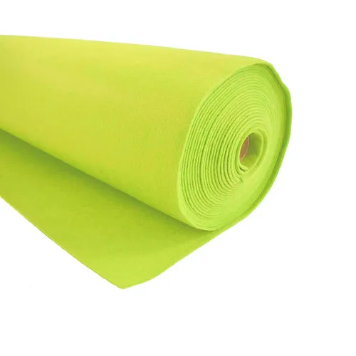 maDDma Stoff 1m waschbarer Bastelfilz Meterware Filz 90cm x 1,5mm, neongelb