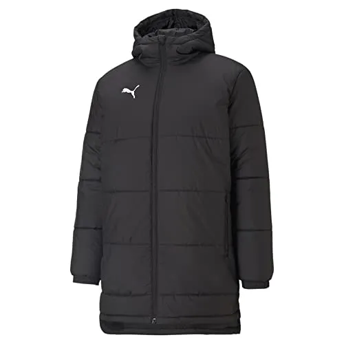 Puma Coachjacke Herren - Schwarz - Sportjacke für Herren von Puma, ideal für Training und Freizeit | Wasserabweisend und gefüttert für optimalen Schutz bei jedem Wetter.
