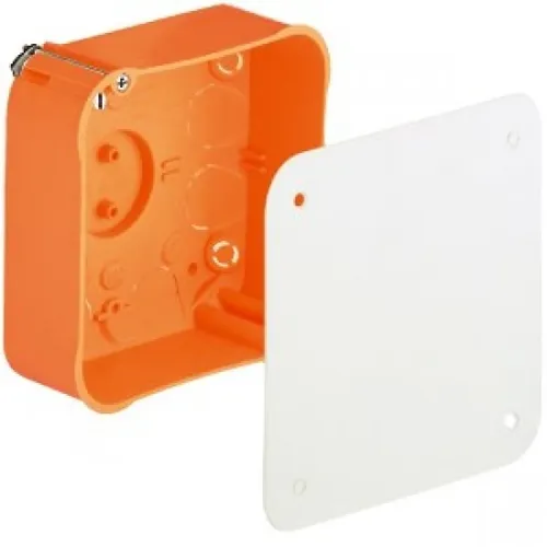 Kaiser 9195-91 107x107mm orange Hohlwand-Abzweigkasten , 9195-91