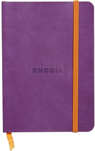 RHODIA Notizbuch RHODIARAMA DIN A5 kariert lila 80 Blatt von Rhodia