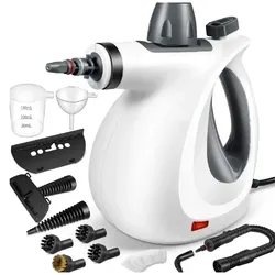 Universaler Tragbarer Dampfreiniger, Chemikalienfreier Handdampfreiniger Set, Netzbetriebener Dampfreiniger - STEAMLA 350 ml