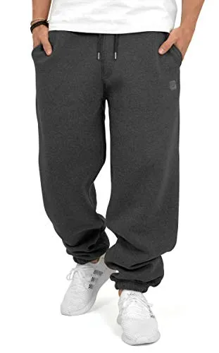 BACKSPIN Sportswear Unisex Jogginghose Dunkelgrau meliert - Kuschelige Unisex-Jogginghose aus 70% Baumwolle, ideal für Freizeit und Sport. Mit elastischem Bund und seitlichen Taschen für hohen Tragekomfort und praktische Nutzung.