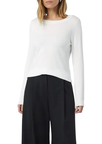 comma Langarmshirt Feinstrickpullover mit Schmuck-Detail von comma,