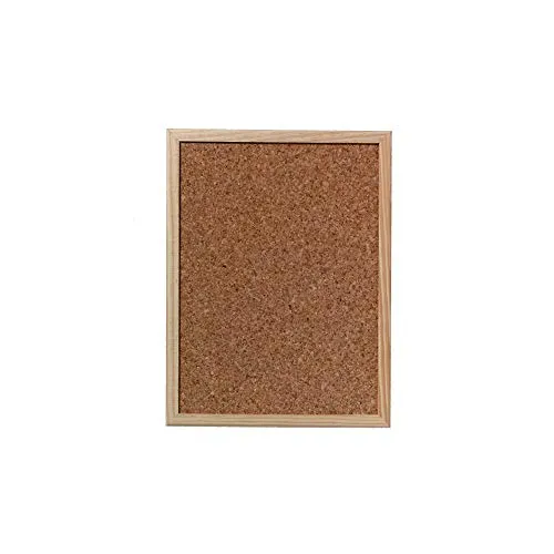 Herlitz 1600006 Kork-Pinnwand mit Holzrahmen, 30 x 40 cm (12er Pack) - Praktische Kork-Pinnwand im Holzrahmen, ideal für Organisation und Präsentation. Perfekt für Büros und Zuhause, 12 Stück in praktischer Folieneinschweißung.