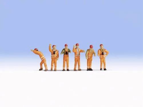 NOCH TT Rangierpersonal Stehend, Bemalt