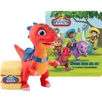 tonies Dino Ranch Hörfigur für Toniebox - Mächtig Ärger für Jon mit 3 aufregenden Abenteuern, Hörspielspaß für Kinder ab 3 Jahren, Spielzeit 56 Minuten