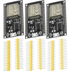 AZ-Delivery Mikrocontroller ESP32S Dev Kit C unverlötet NodeMCU Module WLAN WiFi Development Board mit CH340 und kompatibel mit Arduino, 3x Set
