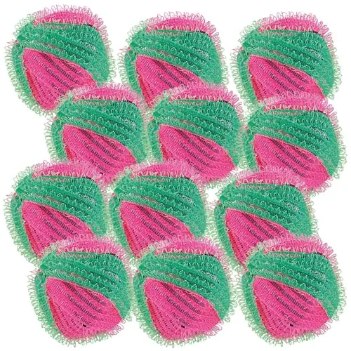 Rosenstein & Söhne Antifusselbälle: 12er-Set Mini-Waschbälle mit 3 cm, gegen Flusen & Fusseln (Fusselkugeln Waschmaschine, Anti Fusselbälle Waschmaschine)