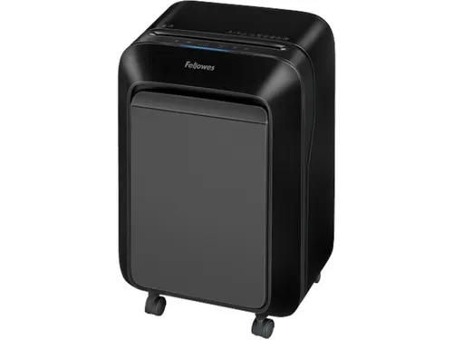 Fellowes Aktenvernichter Powershred LX210 - 16 Blatt, Partikelschnitt - Aktenvernichter der Sicherheitsstufe P4 mit Partikelschnitt (4 x 12 mm). Ideal für Büros, sicher und leise mit Rollen für einfache Mobilität.