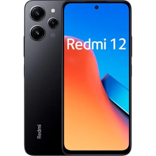 Xiaomi Redmi 12 Dual LTE 128 GB 4 GB RAM (Mitternachtsschwarz) Schwarz