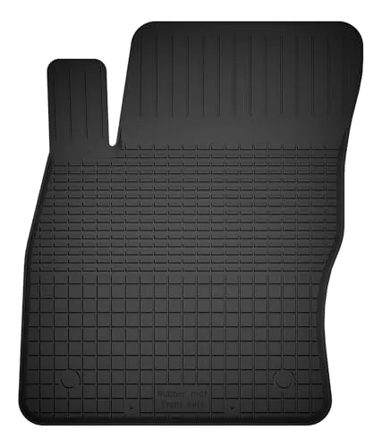 Wielganizator Gummimatte Fahrerseite passend für Kia Ceed III (2018-) Schrägheck, Kombi, SW, Sportback | bessere Passform als universelle Matten | Schwarz | Hergestellt in Polen