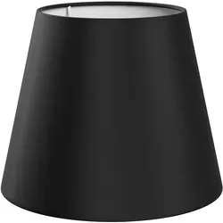 ledscom.de Lampenschirm, Leinen, Textil, Stoff, {farbe}, 200mm Ø