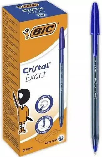 BIC Cristal Exact Kugelschreiber 0,7 mm Blau von BIC