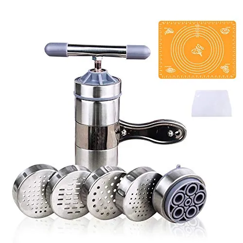 CHSEEO Edelstahl Nudelmaschine – Perfekte Spaghetti und Fettuccine