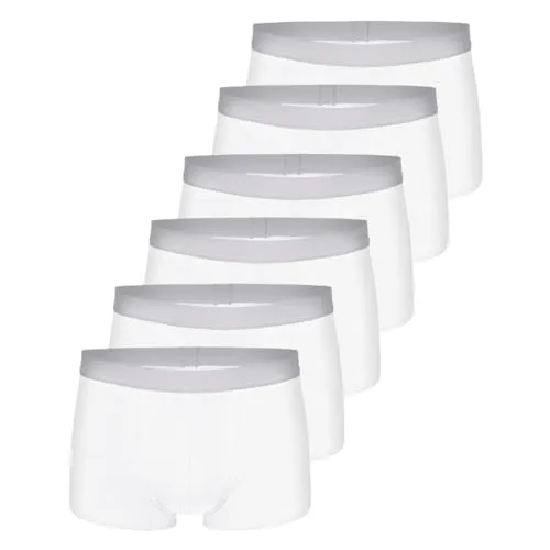 Sloggi Herren GO ABC 2.0 Hipster 6P, White, XL - Herren-Slips aus weichem Baumwoll- und Elasthan-Mix, mit dehnbarem Bund und optimalem Komfort durch einlagigen Zwickeleinsatz.