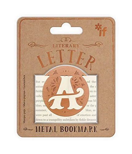 Literary Letters Bookmarks Letters A