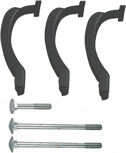 Befestigung für Aurilis Fast Bike / Fast Rider-Radträgern auf Stahl Dachträger