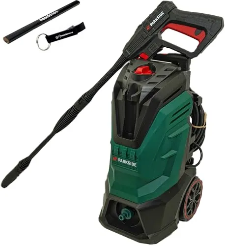 PARKSIDE Hochdruckreiniger PHD 135 – 1800 W, 135 bar, 420 l/h mit Zubehör