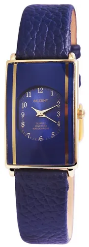AKZENT Quarzuhr SS7303000016 Akzent Damenuhr mit Lederimitationsarmband