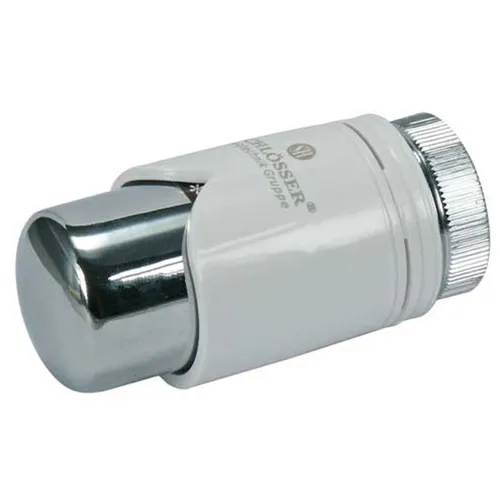 Thermostatkopf Design Badheizkörper extra kompakt weiss chrom Handtuchheizung
