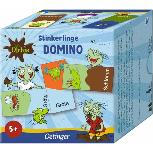 Oetinger Die Olchis. Krötiges Stinkerlinge Domino (Deutsch, 2 - 6 Spieler) (4260512186159)