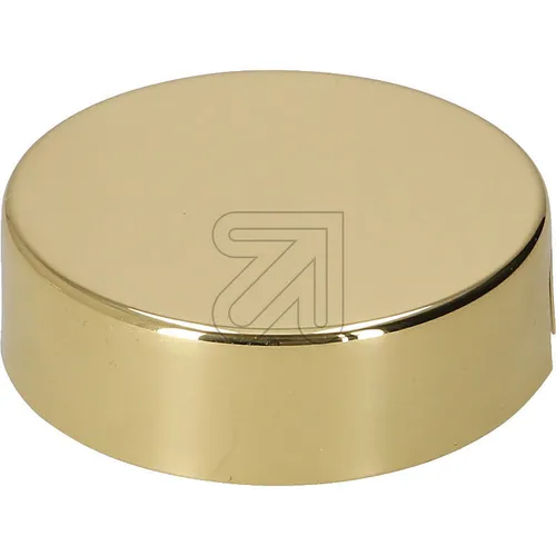 Zier-Baldachin messing poliert Ø 71mm H22mm